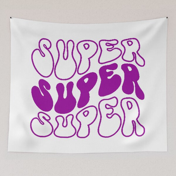 Item preview, Super Super Super SVG (Purple) designed and sold by Summer-Winter.
