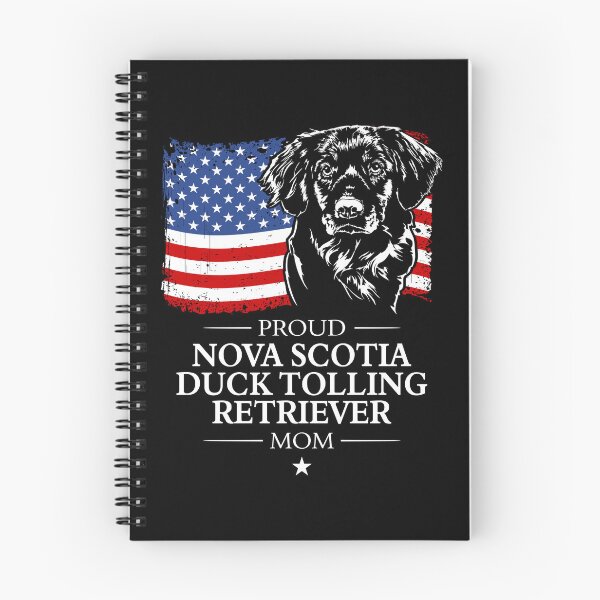 Item preview, Proud Nova Scotia Duck Tolling Retriever Mom America Flag Patriotic Dog Canine Portrait designed and sold by dogarts.