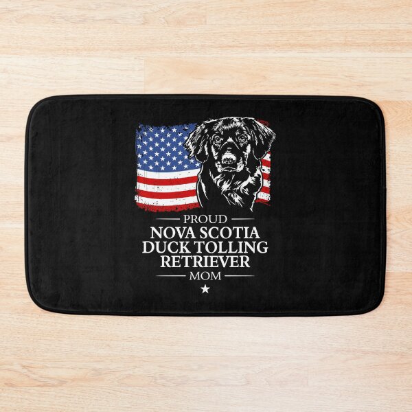Item preview, Proud Nova Scotia Duck Tolling Retriever Mom America Flag Patriotic Dog Canine Portrait designed and sold by dogarts.