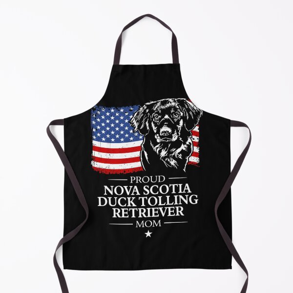 Item preview, Proud Nova Scotia Duck Tolling Retriever Mom America Flag Patriotic Dog Canine Portrait designed and sold by dogarts.