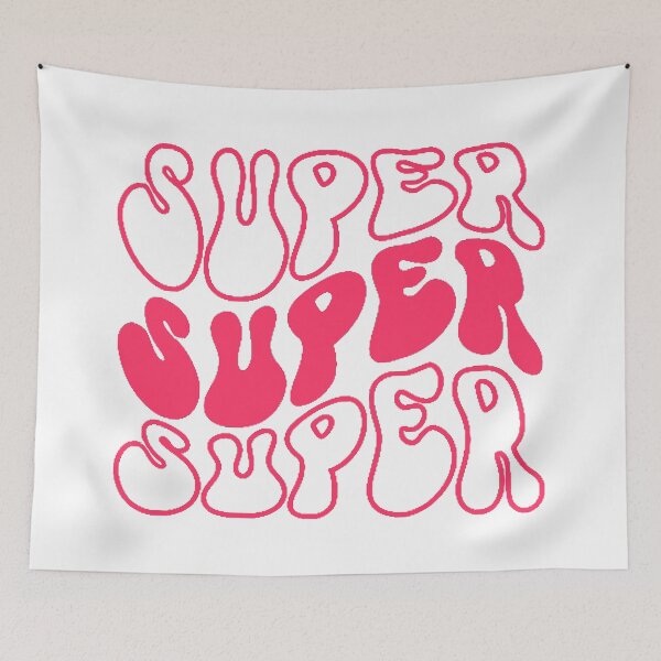 Item preview, Super Super Super SVG (Pink) designed and sold by Summer-Winter.