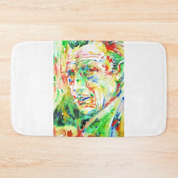 Item preview, ALBERT CAMUS - watercolor portrait .1 designed and sold by lautir.