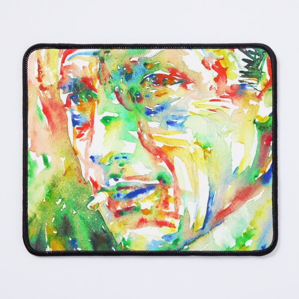 Item preview, ALBERT CAMUS - watercolor portrait .1 designed and sold by lautir.