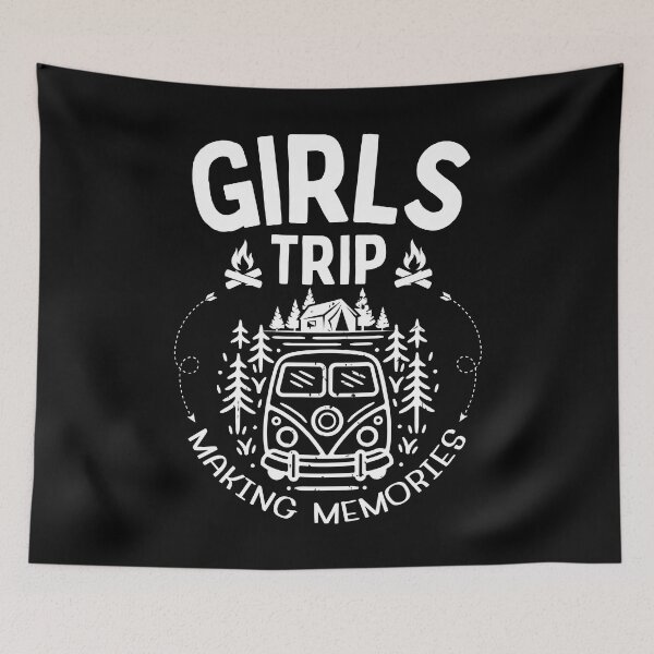 Item preview, 2023 Girls Trip Family Camping Crew Summer Vacation Reunion Summer Squad Reunion Matching designed and sold by Unicorny-Design.