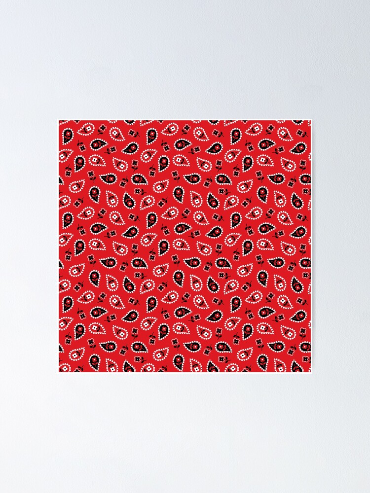 Poster Red Bandana 