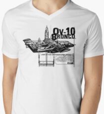 OV-10 Bronco Men's V-Neck T-Shirt