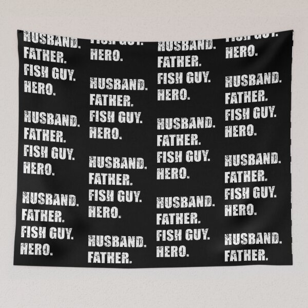Artikelvorschau, Fish Keeper Ehemann Vater Fish Guy Hero entworfen und verkauft von JRRTs.
