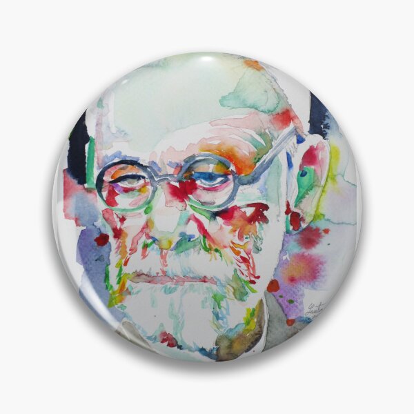 Item preview, SIGMUND FREUD - watercolor portrait.14 designed and sold by lautir.