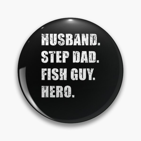 Artikelvorschau, Ehemann Stiefvater Fish Guy Hero entworfen und verkauft von JRRTs.