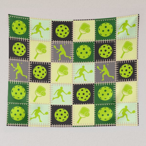 Item preview, Pickleball Patchwork designed and sold by Coffee Lifestyle.