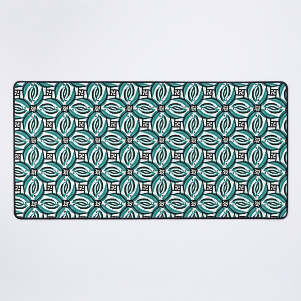 Item preview, Blue ad Black Vintage Abstract Pattern designed and sold by patternologyy.