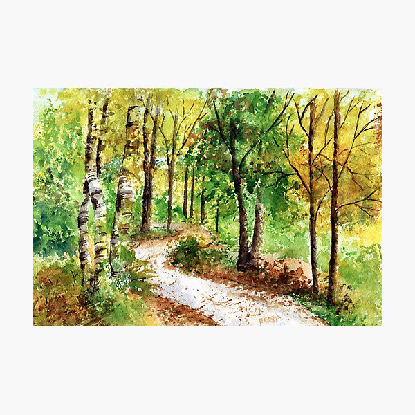 Item preview, Yellow Woodlands designed and sold by LinFrye.