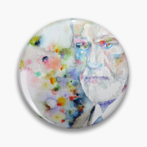 Item preview, SIGMUND FREUD - watercolor portrait.9 designed and sold by lautir.