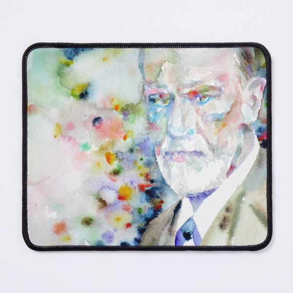 Item preview, SIGMUND FREUD - watercolor portrait.9 designed and sold by lautir.