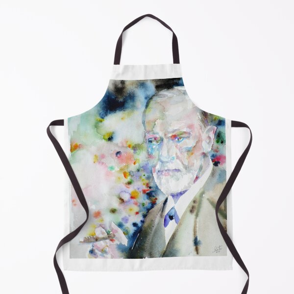 Item preview, SIGMUND FREUD - watercolor portrait.9 designed and sold by lautir.
