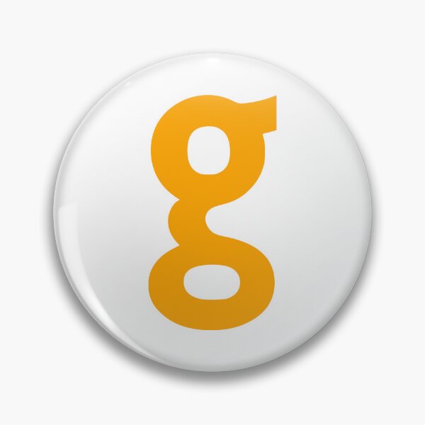 Item preview, git github orange sticker designed and sold by developerfriday.