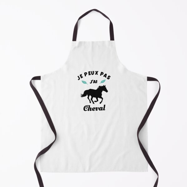 Aperçu de l'œuvre je peux pas j'ai cheval équitation créée et vendue par la-petite-folie.