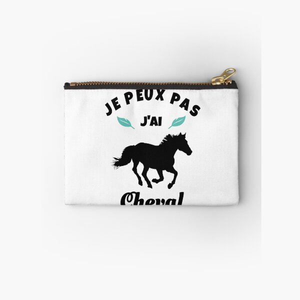 Aperçu de l'œuvre je peux pas j'ai cheval équitation créée et vendue par la-petite-folie.
