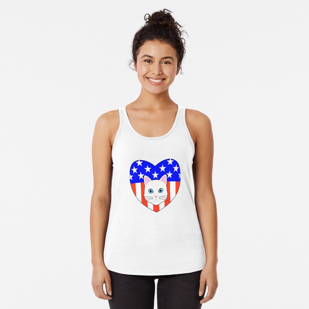 Item preview, Racerback Tank Top designed and sold by Catinorbit.