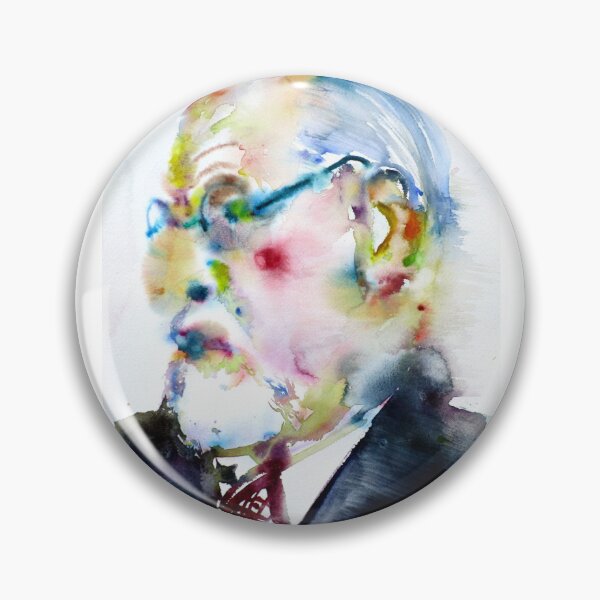 Item preview, SIGMUND FREUD - watercolor portrait designed and sold by lautir.