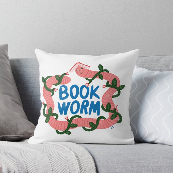 Item preview, Book worm designed and sold by Ema Tudose.