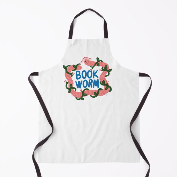 Item preview, Book worm designed and sold by Ema Tudose.