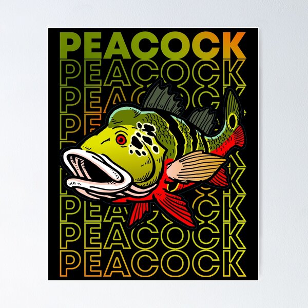 Peacock Bass Monster Fish Keeper Poster for Sale by JRRTs