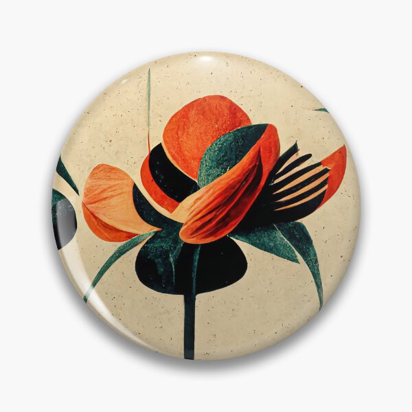 Item preview, Art deco poppy flowers on light background designed and sold by justinasv775.