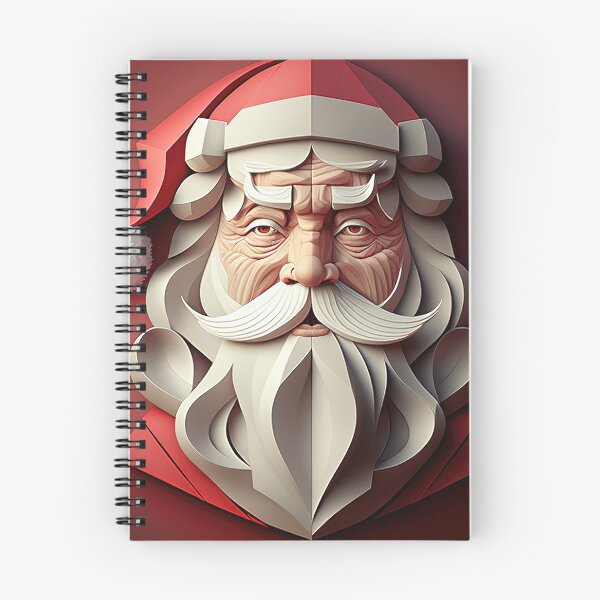 Item preview, Santa Claus - Paper Art designed and sold by KLOIK.