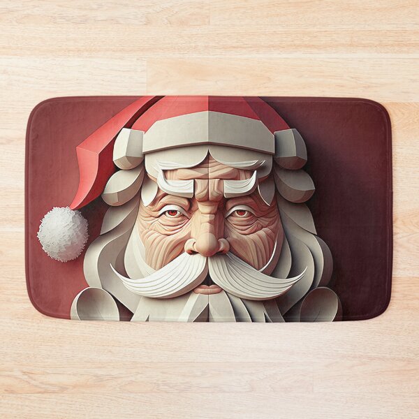 Item preview, Santa Claus - Paper Art designed and sold by KLOIK.
