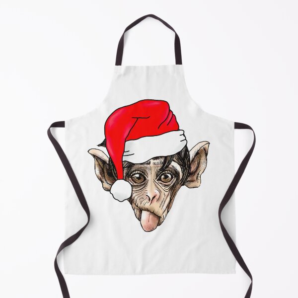 Item preview, Funny Christmas Monkey  designed and sold by Krissys-Art.