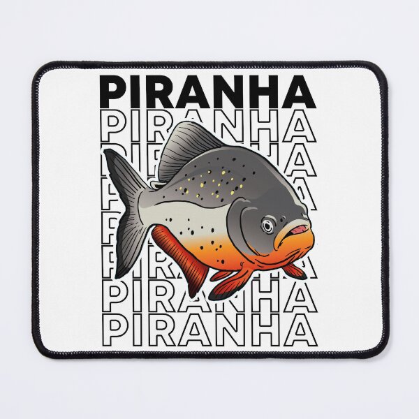 Item preview, Red Belly Piranha Fish 80's Monster Fish designed and sold by JRRTs.