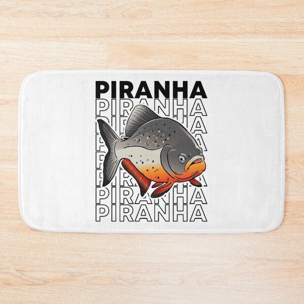 Artikelvorschau, Rotbauch-Piranha-Fisch, 80er-Jahre-Monsterfisch entworfen und verkauft von JRRTs.