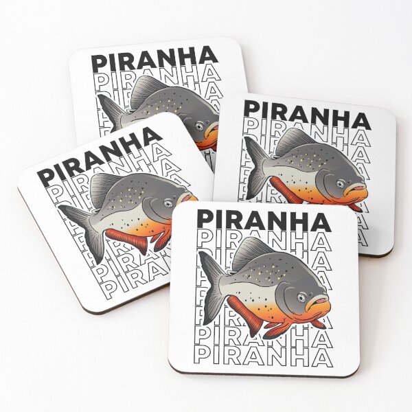 Artikelvorschau, Rotbauch-Piranha-Fisch, 80er-Jahre-Monsterfisch entworfen und verkauft von JRRTs.