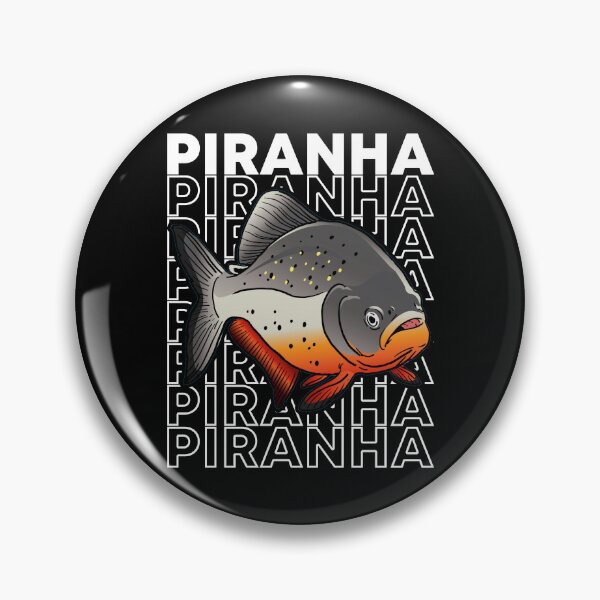 Artikelvorschau, Rotbauch-Piranha-Fisch, 80er-Jahre-Monsterfisch entworfen und verkauft von JRRTs.