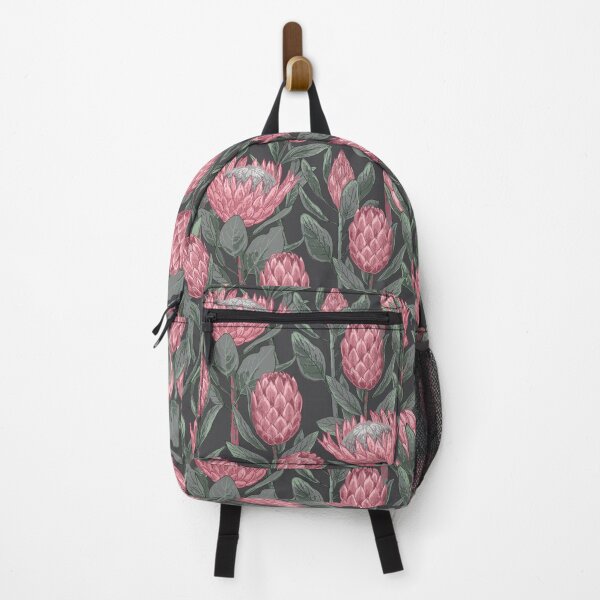 Item preview, Flor exótica Protea patrón rosa. ilustración botánica designed and sold by IrinaVaneeva.