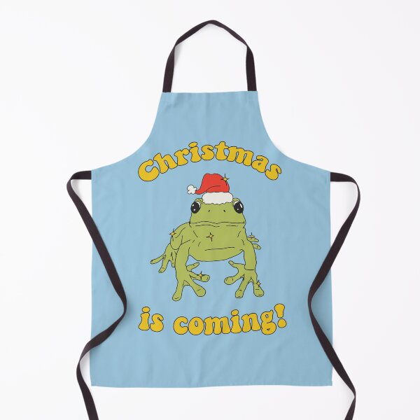 Item preview, Christmas Frog in Christmas Hat ♥ Christmas Is Coming ♥ designed and sold by tartagain.