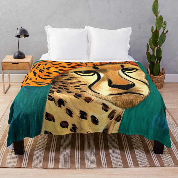 Item preview, Portrait of a Cheetah - Vincent designed and sold by meggydesigns.