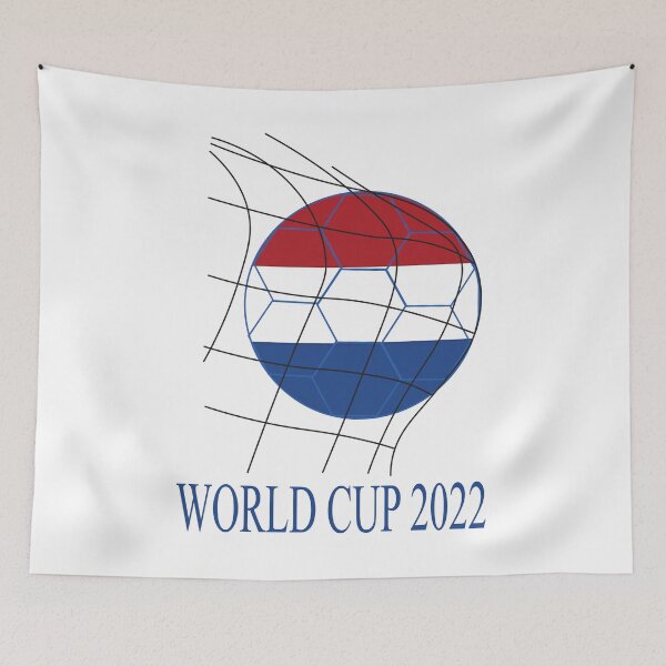 Aperçu de l'œuvre Design For All Netherlands Fans  FIFA WORLD CUP QATAR 2022 créée et vendue par CheymaBou.