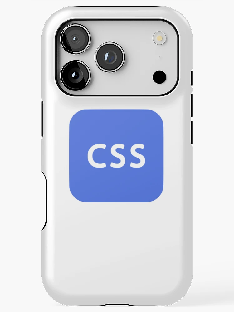 Thumbnail 1 of 4, iPhone Case, web programming css sticker designed and sold by developerfriday.