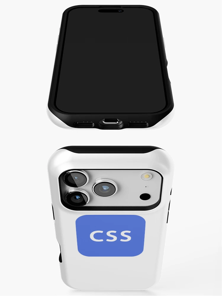 Thumbnail 3 of 4, iPhone Case, web programming css sticker designed and sold by developerfriday.