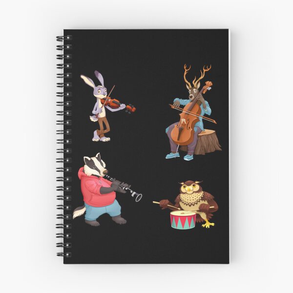 Item preview, Stickers Pack Animal Playing Music Rabbit Deer Violin Cello Owl Drum Flute Badger Tank Top designed and sold by rukoroupikq.