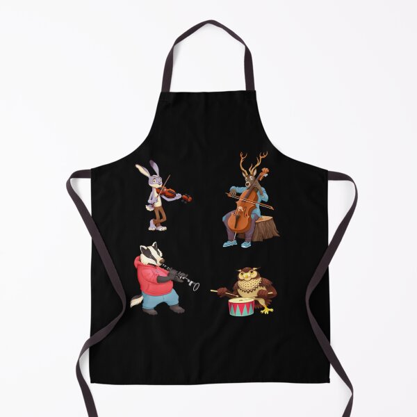 Item preview, Stickers Pack Animal Playing Music Rabbit Deer Violin Cello Owl Drum Flute Badger Tank Top designed and sold by rukoroupikq.