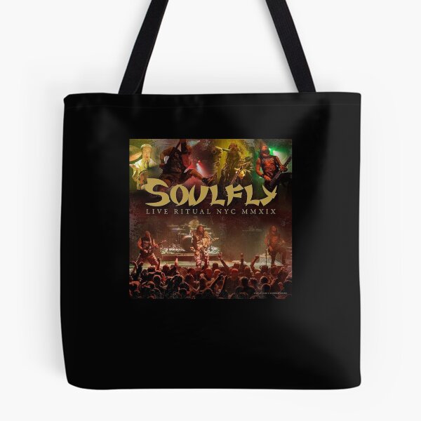 Item preview, Soulfly Live Ritual Nyc Mmxix Album Cover designed and sold by dinushtitt.