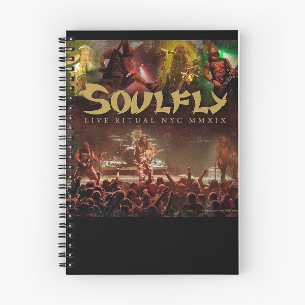 Item preview, Soulfly Live Ritual Nyc Mmxix Album Cover designed and sold by dinushtitt.
