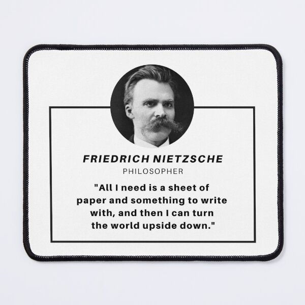 Item preview, Friedrich Nietzsche Quote designed and sold by The-Quote-House.