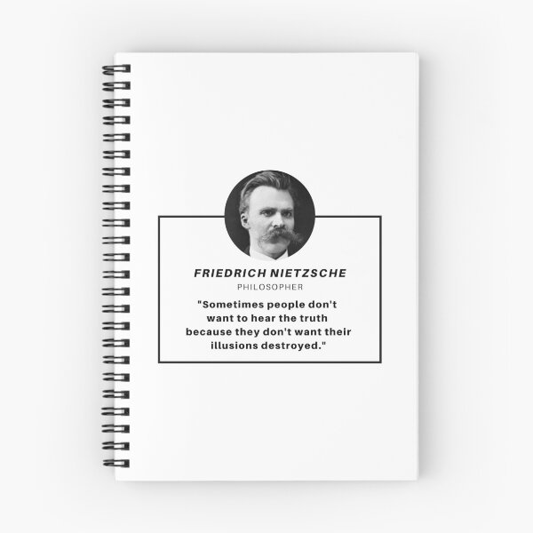 Item preview, Friedrich Nietzsche Quote designed and sold by The-Quote-House.