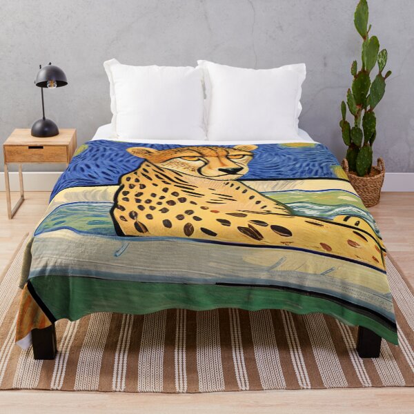 Item preview, Cheetah Chilling in the Bath designed and sold by meggydesigns.