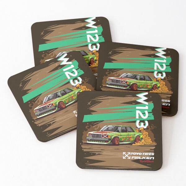 Item preview, Vintage car W123 designed and sold by Rocket Shock.