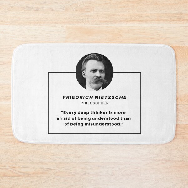 Artikelvorschau, Friedrich Nietzsche-Zitat entworfen und verkauft von The-Quote-House.